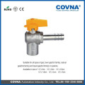 male/hose connector with aluminium handle lpg gas valve